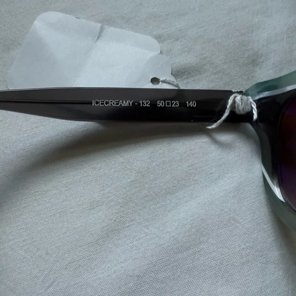 Thierry Lasry ICECREAMY Cat Eye Sunglasses Translucent Green Made in France